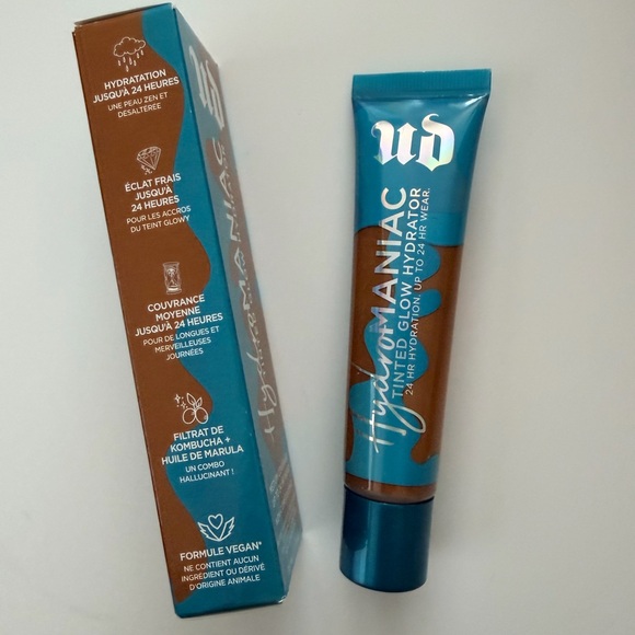 NIB - Urban Decay Stay Naked Hydromaniac Tinted Glow Hydrator - 71 DARK - 1.1 oz - Picture 4 of 5